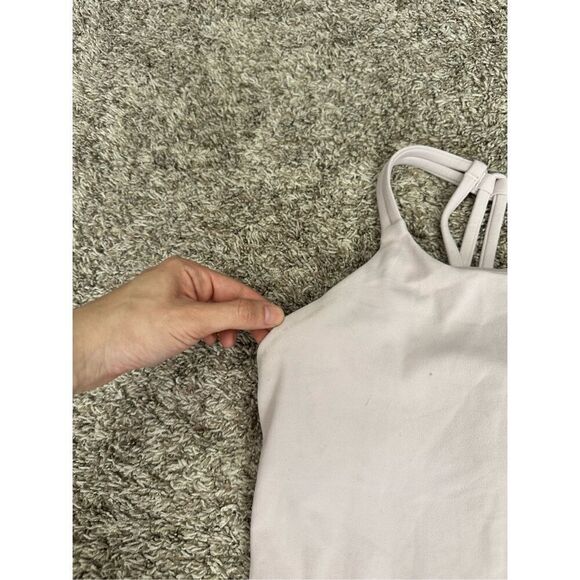 Lululemon Slide With Me Tank *Light Support For B/C Cup Porcelain Pink Size 4 - Picture 9 of 13